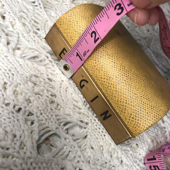 Vintage Elgin Original Wrist Watch Display Storage Box Case - Picture 10 of 13